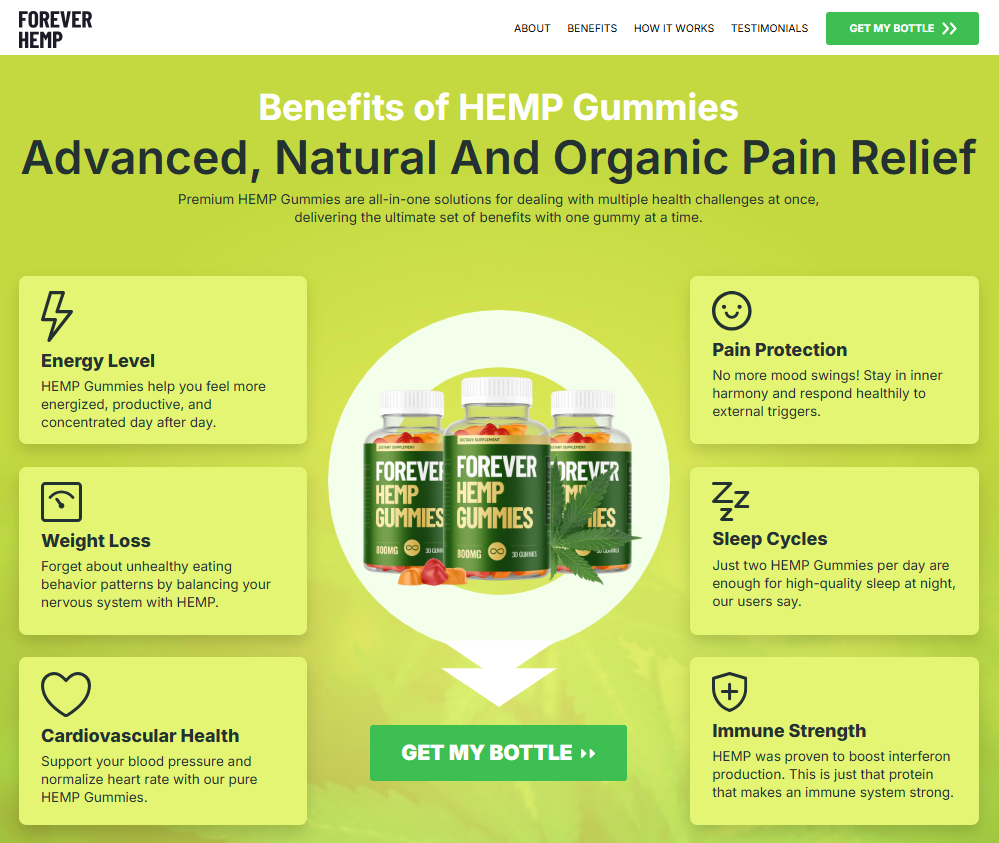 Forever Hemp Gummies Australia