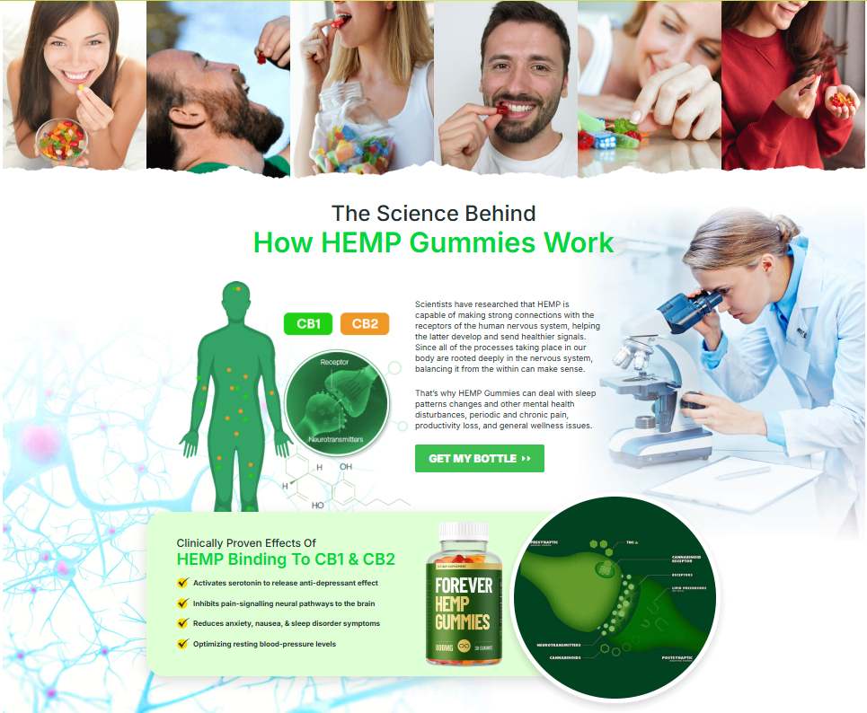 Forever Hemp Gummies Australia