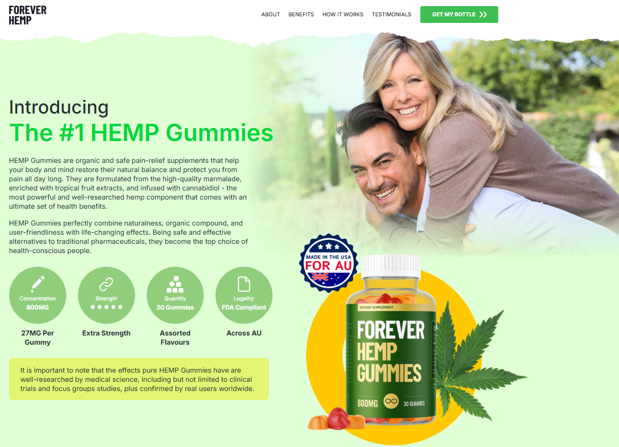 Forever Hemp Gummies Australia