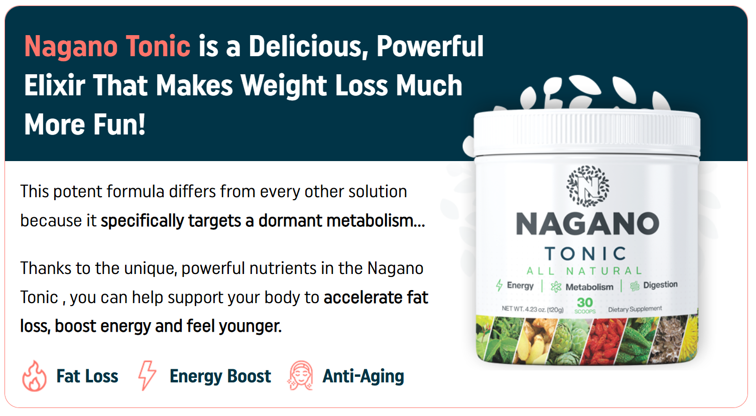 Nagano Fat Burning Tonic