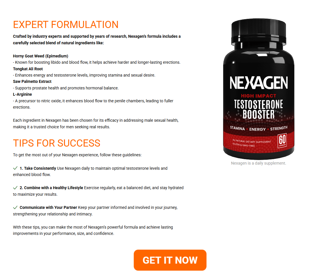 Nexagen Male Enhancement