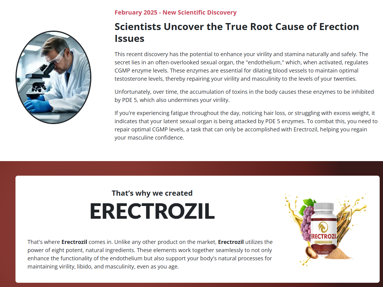 Erectrozil Male Enhancement