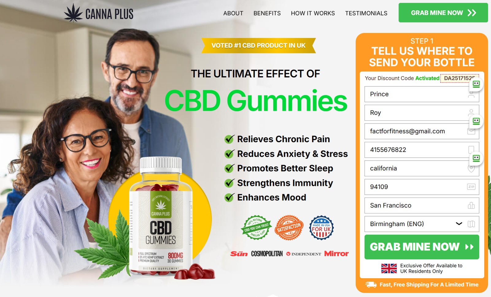 Supreme CBD Gummies UK