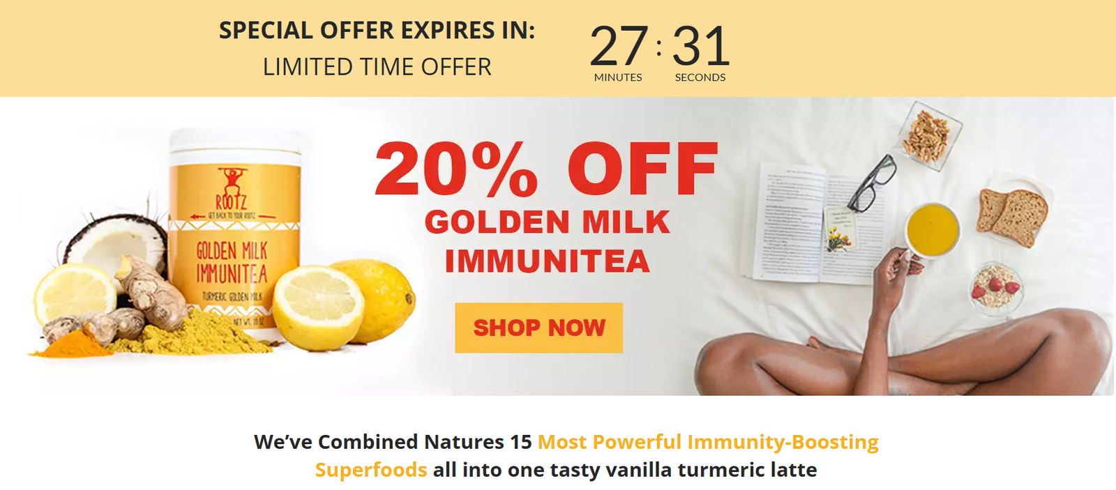 Golden Milk Immunitea
