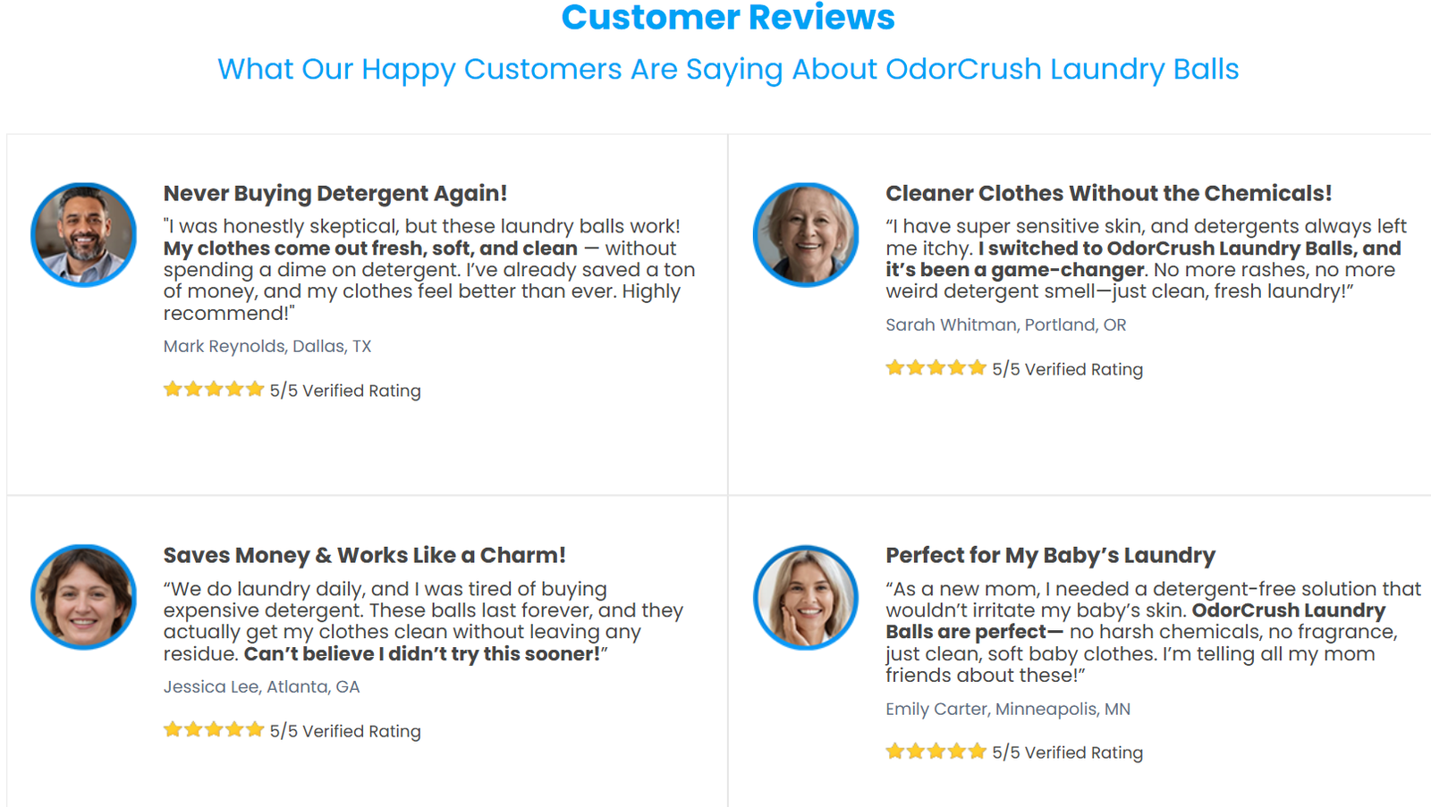 OdorCrush Laundry Ball