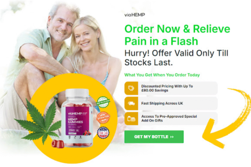 Via HEMP Gummies Canada Is It Safe Or Not? Via HEMP Gummies Give Relief From Anxiety, Stress, And Pain!