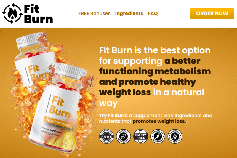 Fit Burn Gummies Reviews: Fit Burn May Help You Lose Weight Fast And Safely!