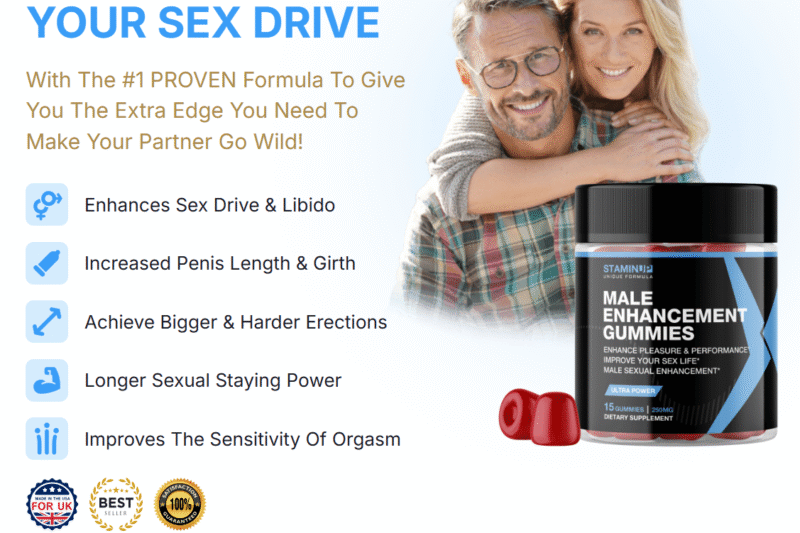 StaminUp Gummies UK Male Enhancement Supplement Boost Stamina And Enhance Performance StaminUp Gummies United Kingdom!