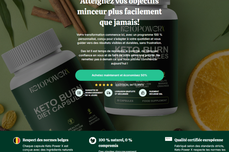 Keto Power X Belgium Burn Fat Naturally And Slim Fit!