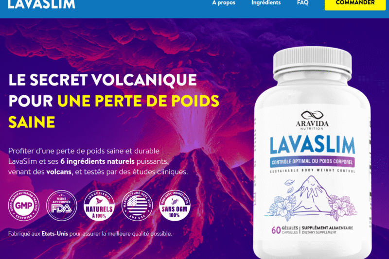 LavaSlim France Avis Sur La Perte De Poids!